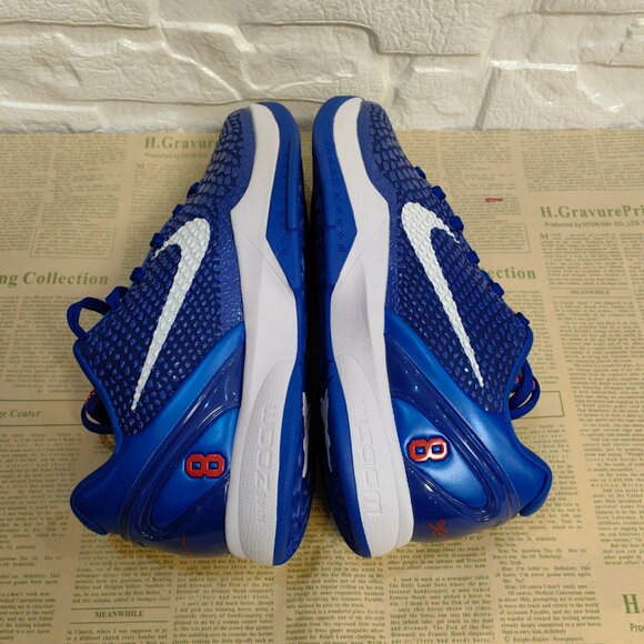 Nike Zoom Kobe 6 Protro Dodgers Game Royal Blue White